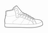 outline shoes