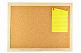 yellow paper note