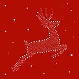 Christmas stars in reindeer shape