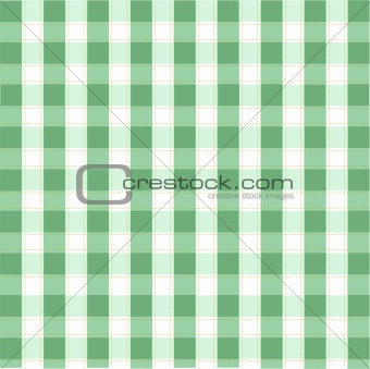 seamless green plaid pattern