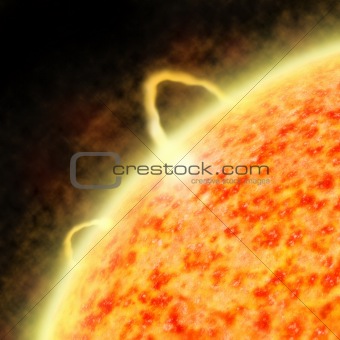 Sunspot and solar flare activity