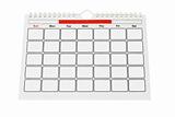 Blank Calendar Page 