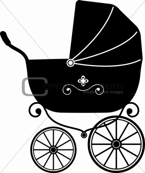 Baby Stroller (Silhouette)