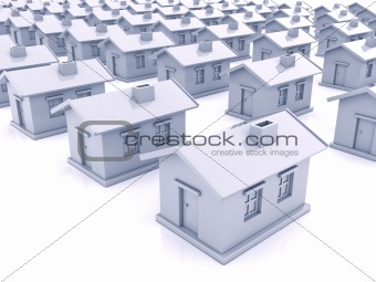 Many houses