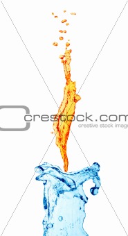 Candle from water