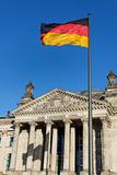 german reichstag on a sunny day 