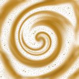 Coffee swirl background