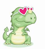 Dragon in love
