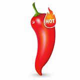Red Hot Pepper With Label