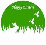 greeting card to a happy Easter