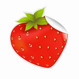 Label Strawberry