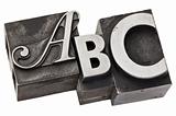 abc - first three alphabet letters