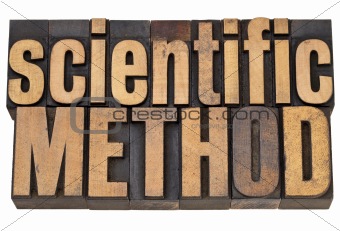 scientific method in wood type