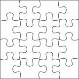 Puzzle background template 4x4