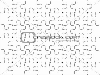 Puzzle background template 8x6