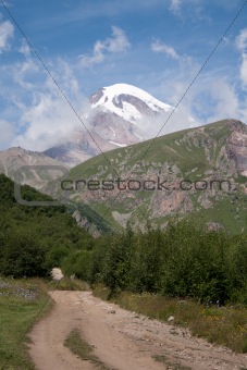 Mountain Kazbek