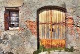 Ancient house. La Morra, Northern Italy.