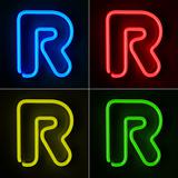Neon Sign Letter R