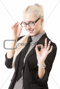 Image of the business girl