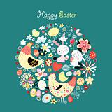 Easter card greeting