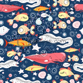 pattern of fish