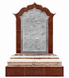 Large old granite slab - a monument