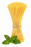 Spaghetti and Basil Herb