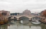 Tiber River In Rome