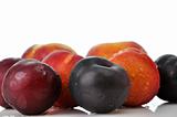 plums ,peaches and nectarines