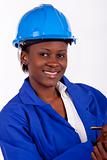 Female industrial worker