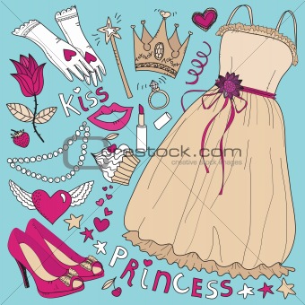 Princess fashion set