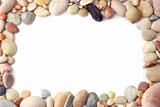 Sea pebbles frame