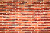 simple red brick wall background