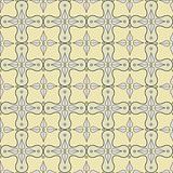 Seamless pattern with victorian motifs and colors