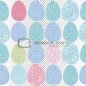 eggs pop graphic pattern