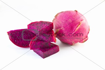 Red dragonfruits