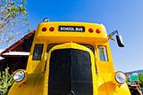 Yellow school bus 