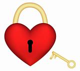 Heart-lock