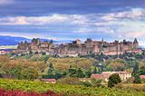 Carcassonne-fortified town