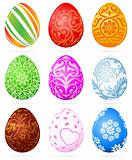 Easter Eggs Set
