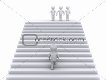 Climb the stairs to join the team