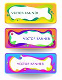 abstract vector banner set