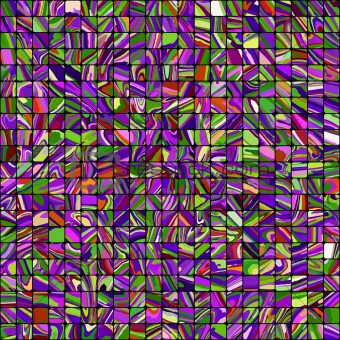 Multicolor Mosaic Background. EPS 8