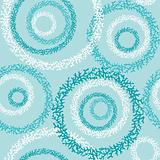 Seamless coral circles background