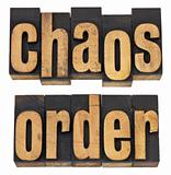 chaos and order
