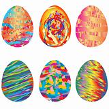 easter painted eggs
