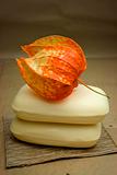 Soap and physalis