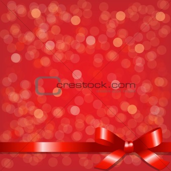 Red Backgrounds With Red Ribbon