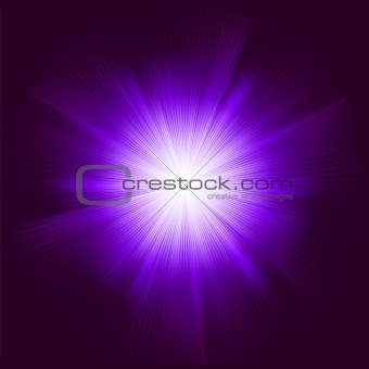 Lens flare vector background. EPS 8 vector file included