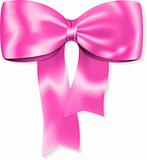 Pink gift bow
